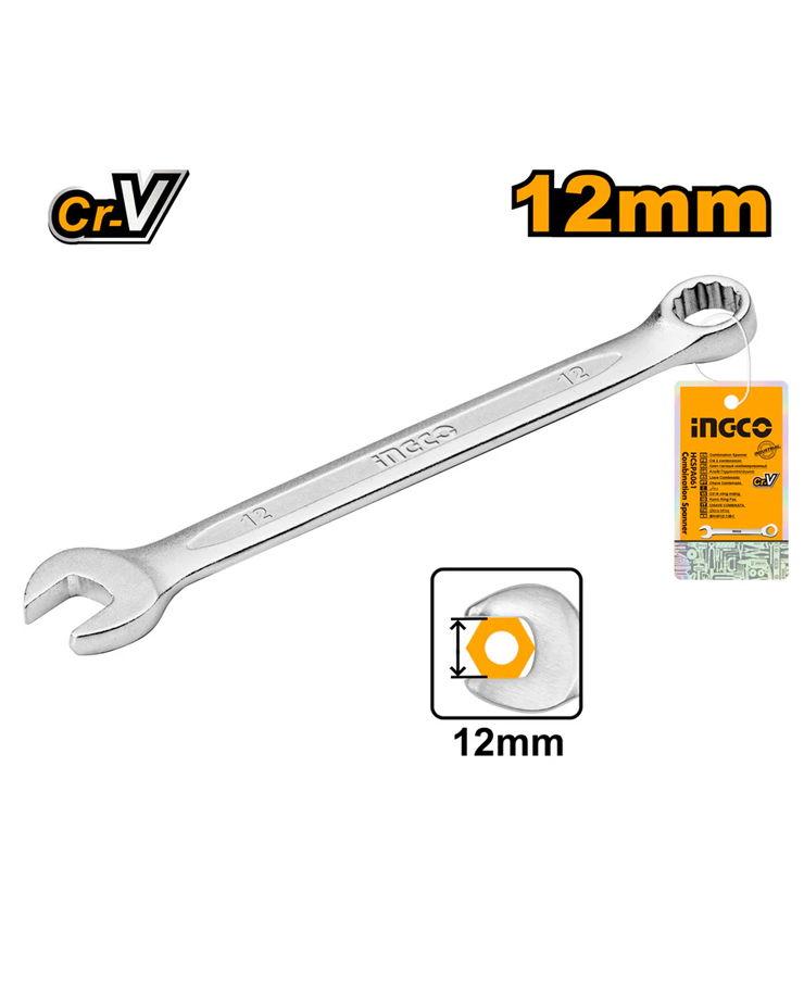 INGCO COMBINATION SPANNER 12MM
