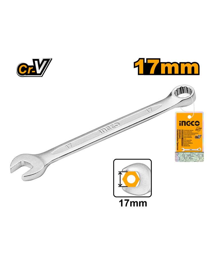 INGCO COMBINATION SPANNER 17MM
