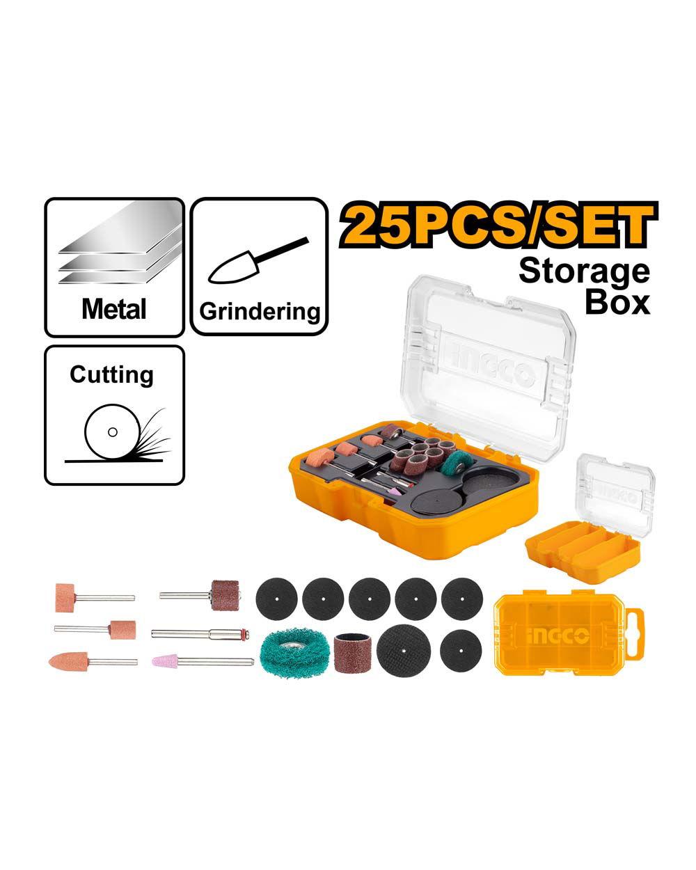 INGCO SANDING AND GRINDING SET FOR MINI DRILL