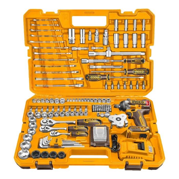 INGCO 152PCS TOOLS SET WITH IMPACT WRENCH
