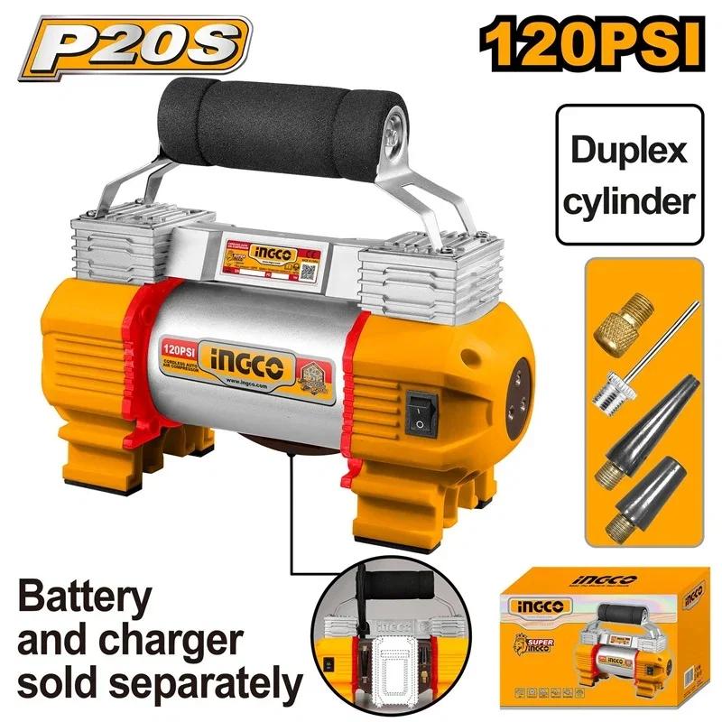 INGCO CORDLESS AUTO AIR COMPRESSOR
