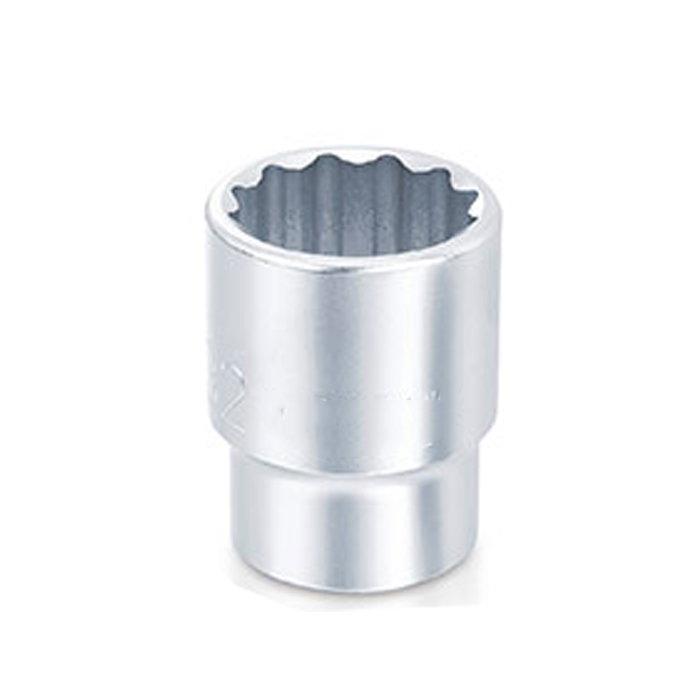 TEKIRO 1/2" DR HAND SOCKET 12 PT 18MM
