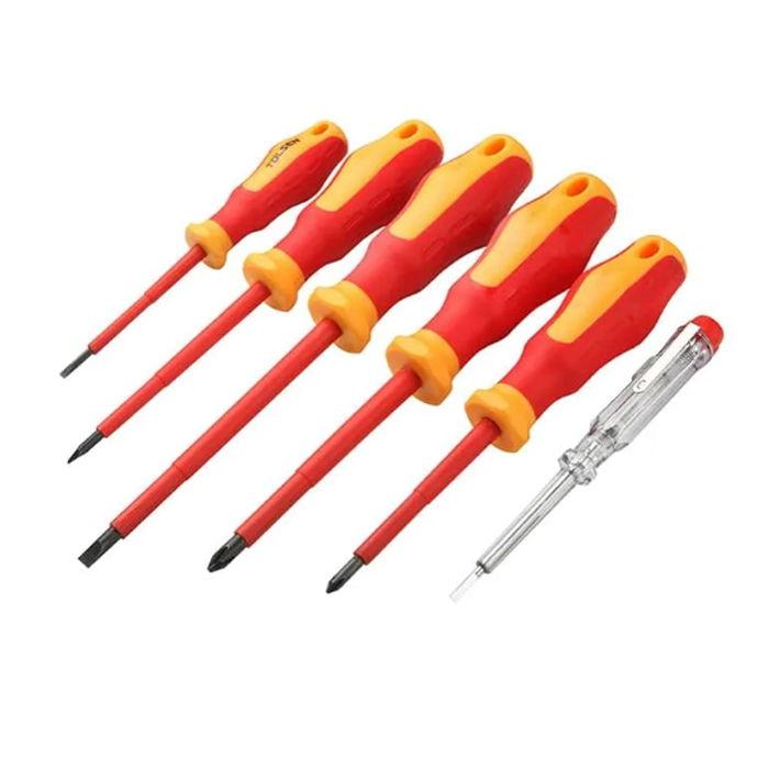 TOLSEN SCREW DRIVER 6PCS SET